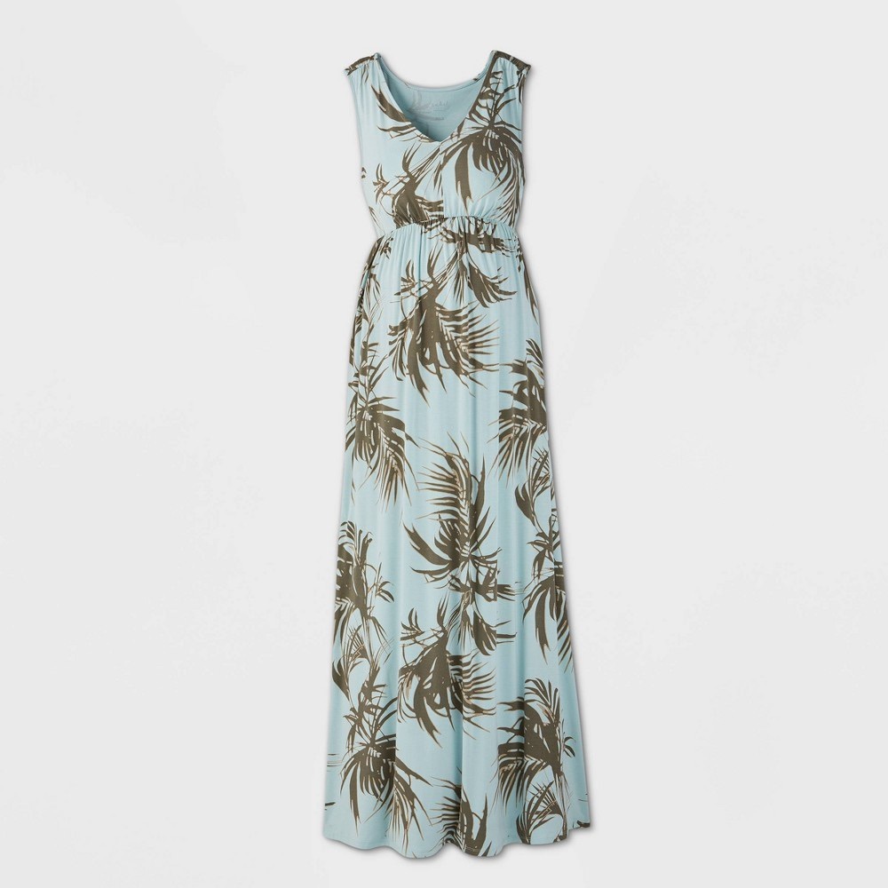 HOST PICK Maternity Printed Sleeveless Knit Dress